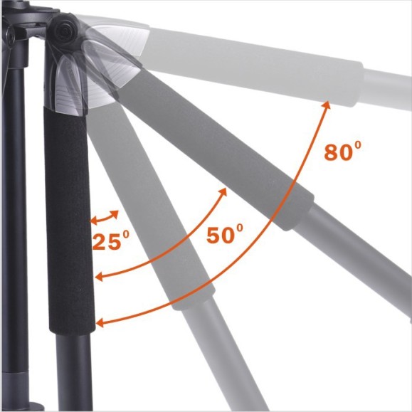 Trípode de aleación de aluminio con rótula PH-32 Vanguard Alta Pro 263AP