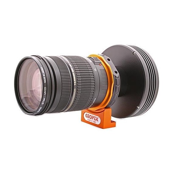 Adaptador Geoptik para CCD y objetivo CANON EOS