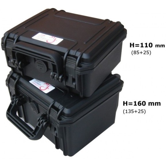 Maleta de transporte plástica Geoptik Elephant con ruedas grande