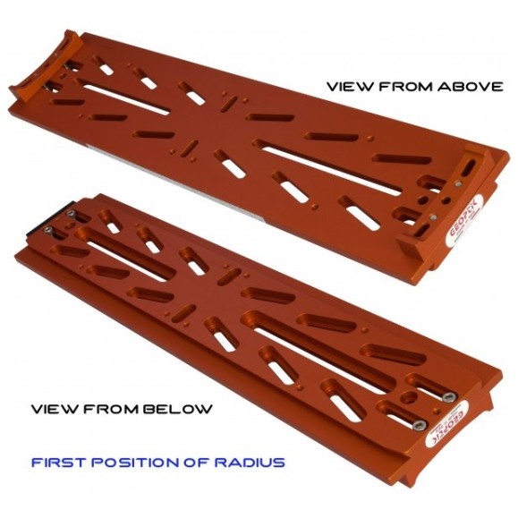 Cola de milano Geoptik extra grande para C11 y C925 carbon, Losmandy