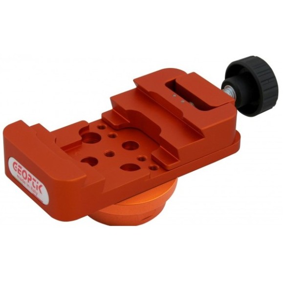 Fijación Geoptik para cola de milano Losmandy para HEQ5