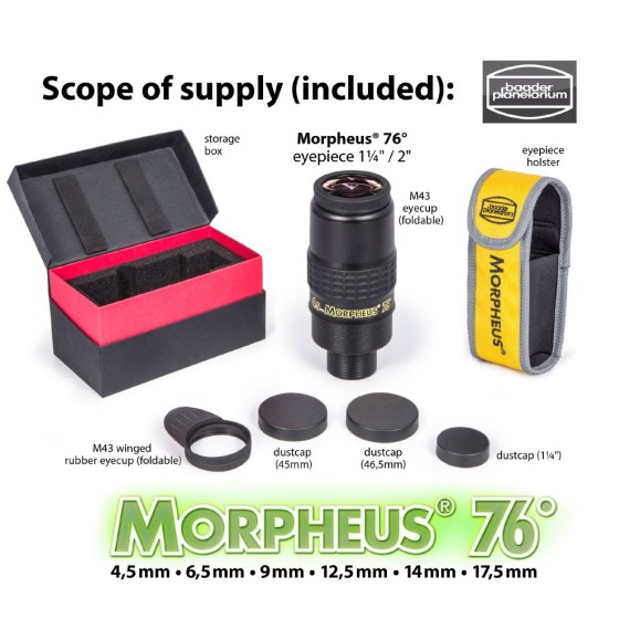 Set de Oculares Baader Morpheus 76º