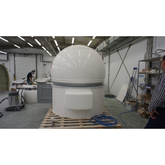 Cúpula ScopeDome automatizada de 2m sin cilindro