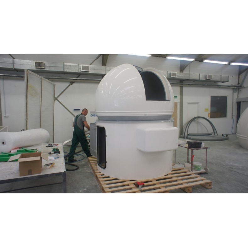 Cúpula ScopeDome automatizada de 2m... Cúpula ScopeDome automatizada de 2m...