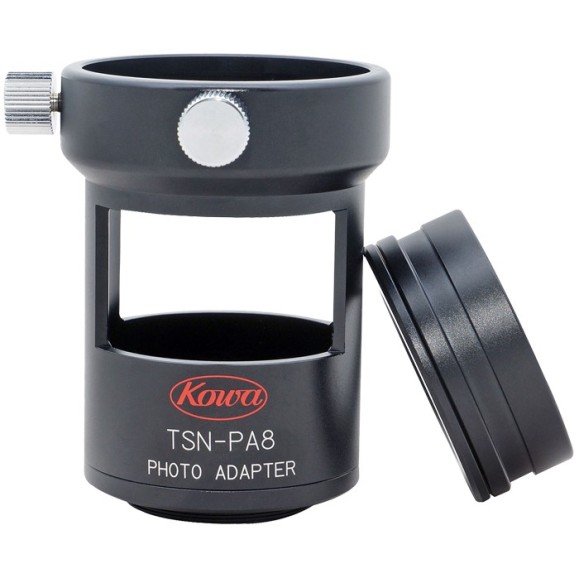 Adaptador fotográfico KOWA TSN-PA8 con cristal protector