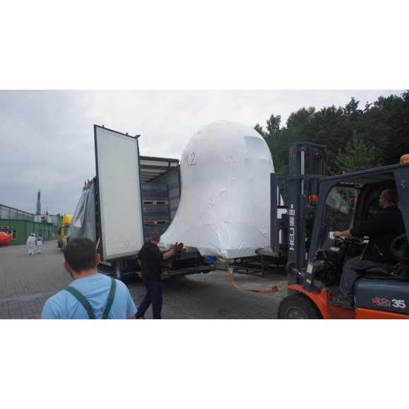 Cúpula ScopeDome manual de 2m sin cilindro