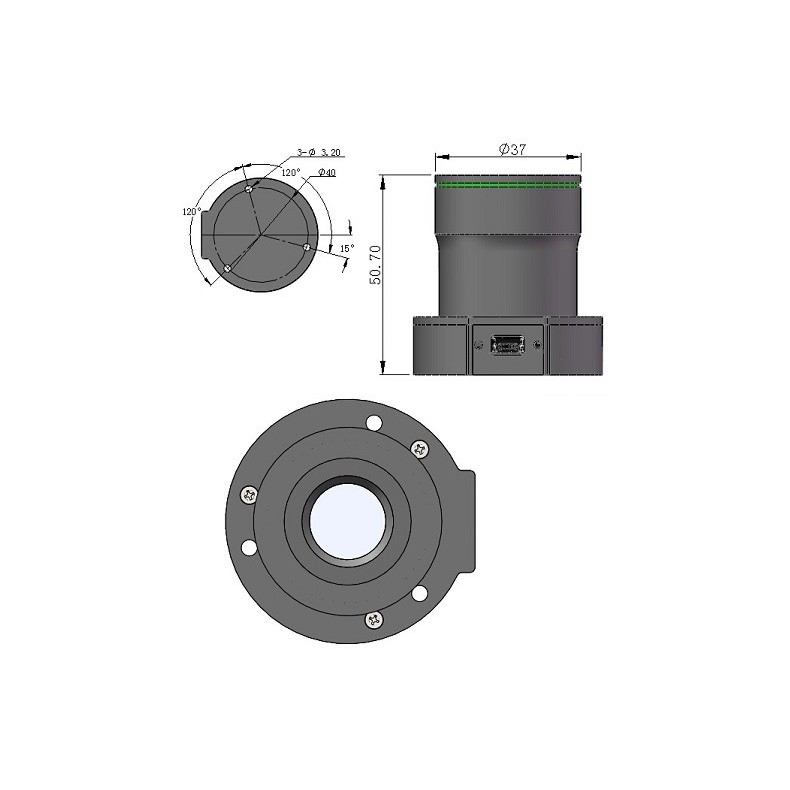Buscador polar PoleMaster QHY con...