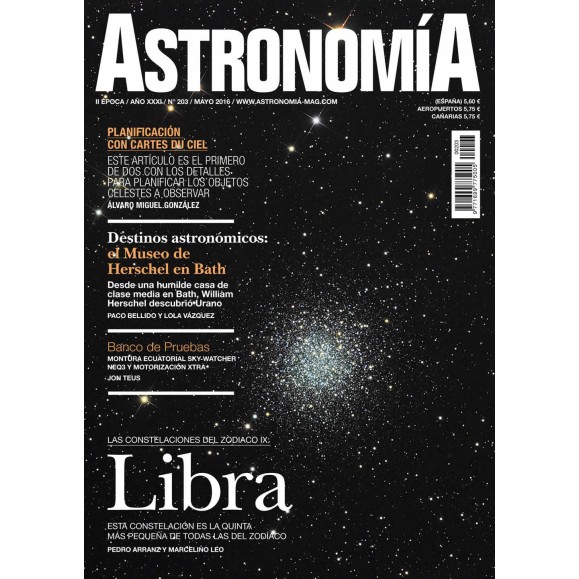Suscripción Revista ASTRONOMÍA 12 meses en PDF