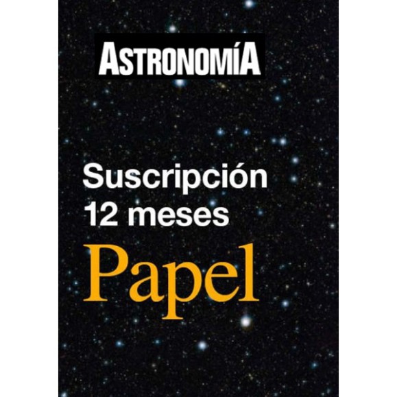 Suscripción Revista ASTRONOMÍA 12 meses en papel