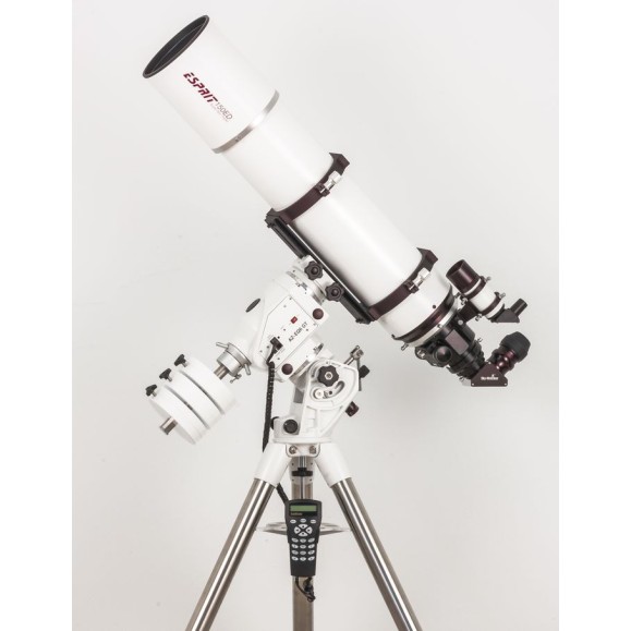 Telescopio refractor apocromático Sky-Watcher Esprit 150ED Pro triplete sobre AZ-EQ6 Pro Go-To