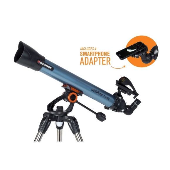 Telescopio refractor Celestron Inspire 70AZ
