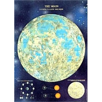 Poster Luna brilla en la...