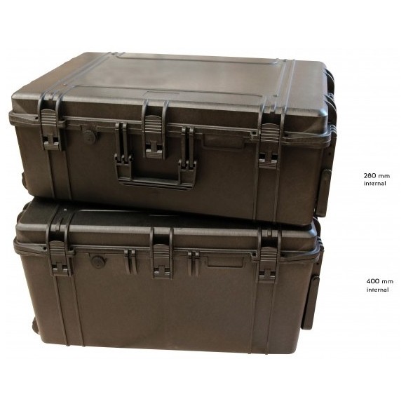 Maleta de transporte plástica Geoptik Elephant Giant mediana