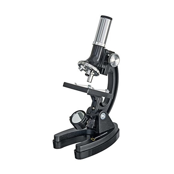 Kit microscopio National Geographic 300x 1200x con caja 9118100