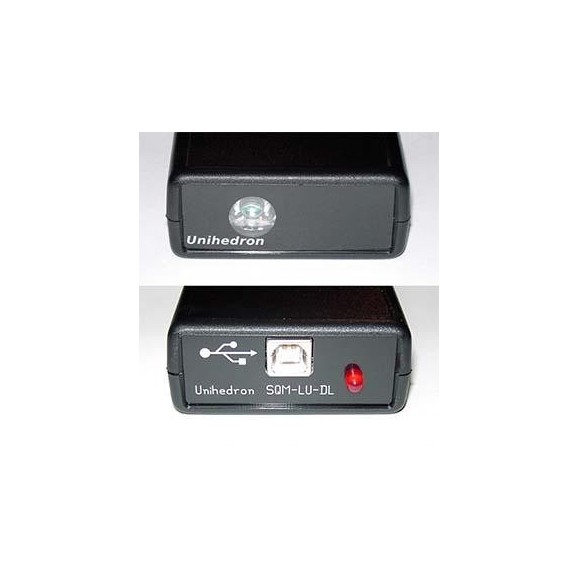 Medidor de Calidad de cielo Unihedron SQM-LU-DL conexión USB con Datalogger