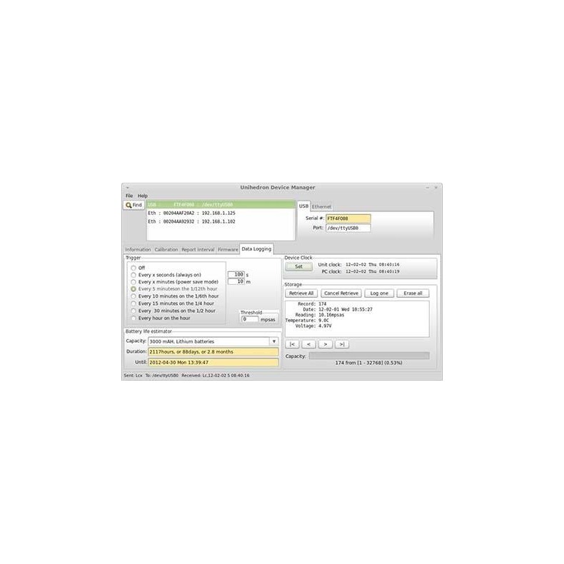Medidor de Calidad de cielo Unihedron...
