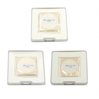 Juego de filtros ZWO banda...