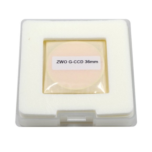 Juego de filtros ZWO LRGB 36mm no montados