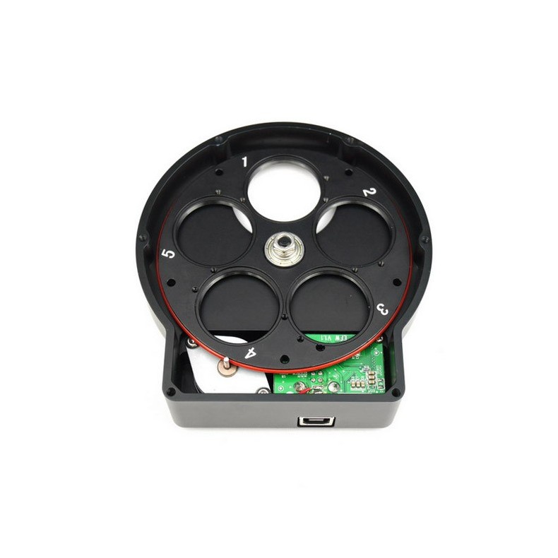 Rueda porta filtros ZWO EFW-Mini...