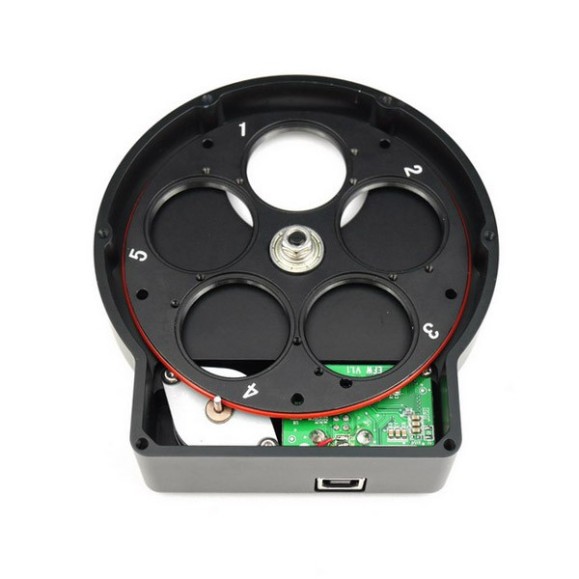 Rueda porta filtros ZWO EFW-Mini 5x31,75 o 5x31mm