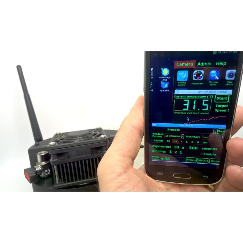 Cámara CCD autónoma ASTREL...