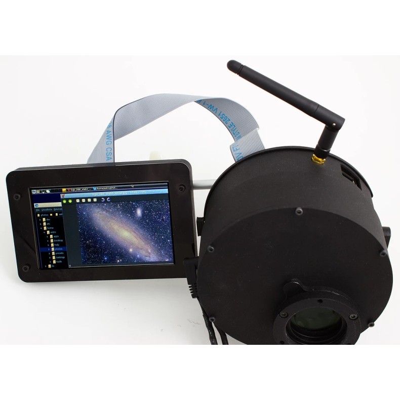 Pantalla LCD para cámara CCD autónoma...