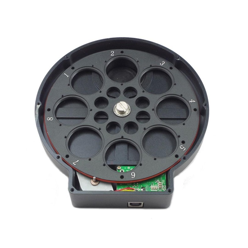 Rueda porta filtros ZWO EFW 8x31,75mm Rueda porta filtros ZWO EFW 8x31,75mm