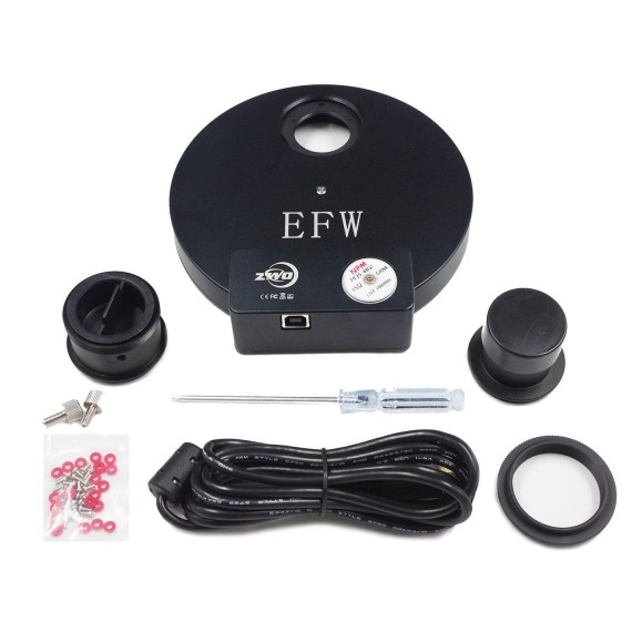 Rueda porta filtros ZWO EFW 8x31,75mm