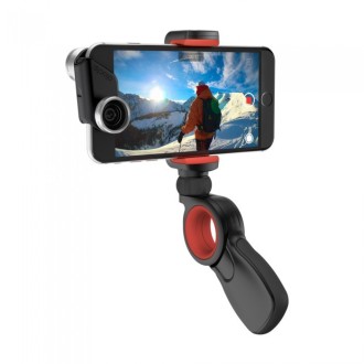 Olloclip Pivot negro y rojo