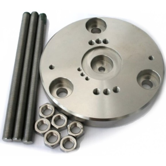 Pletina de adaptación a columna SkyMeca para monturas Skywatcher EQ8-R, CQ350, EQ6-R, AZ-EQ6