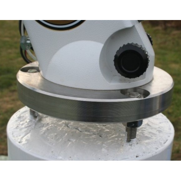 Pletina de adaptación a columna SkyMeca para monturas Skywatcher EQ8-R, CQ350, EQ6-R, AZ-EQ6