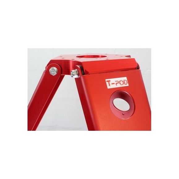Trípode AVALON T-Pod 130 en rojo