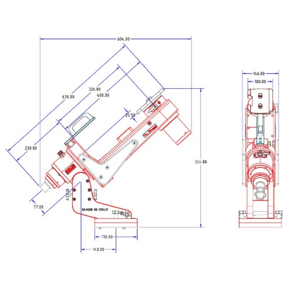 Montura Avalon M-uno-D Fast Reverse Wifi versión estándar