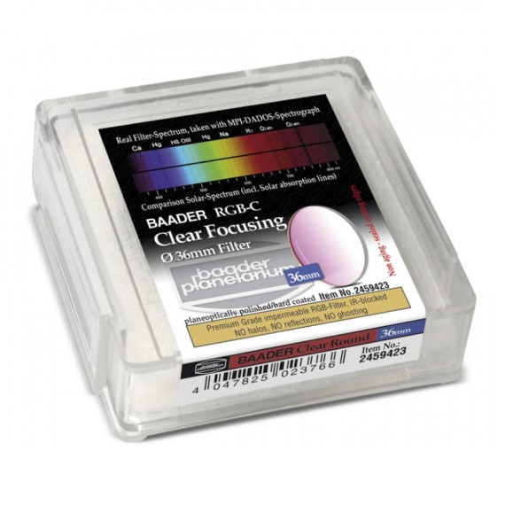 Filtro Baader Clear 36 mm diámetro 2459423