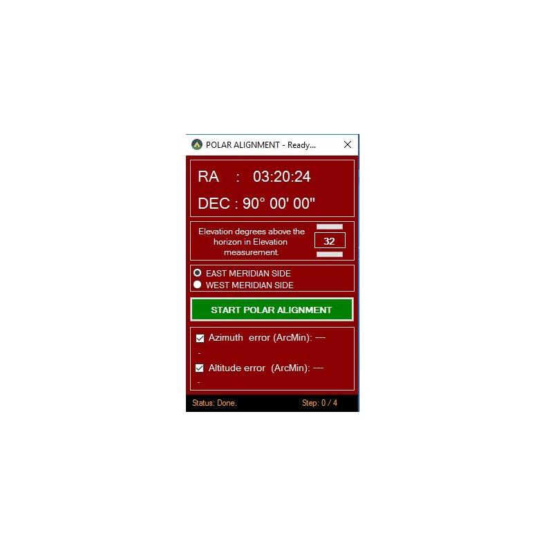 Sistema de control de telescopios... Sistema de control de telescopios...