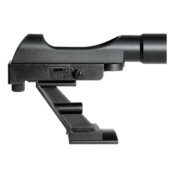 Telescopio Bresser Spica NT-130/650 EQ3 con filtro solar y smartphone