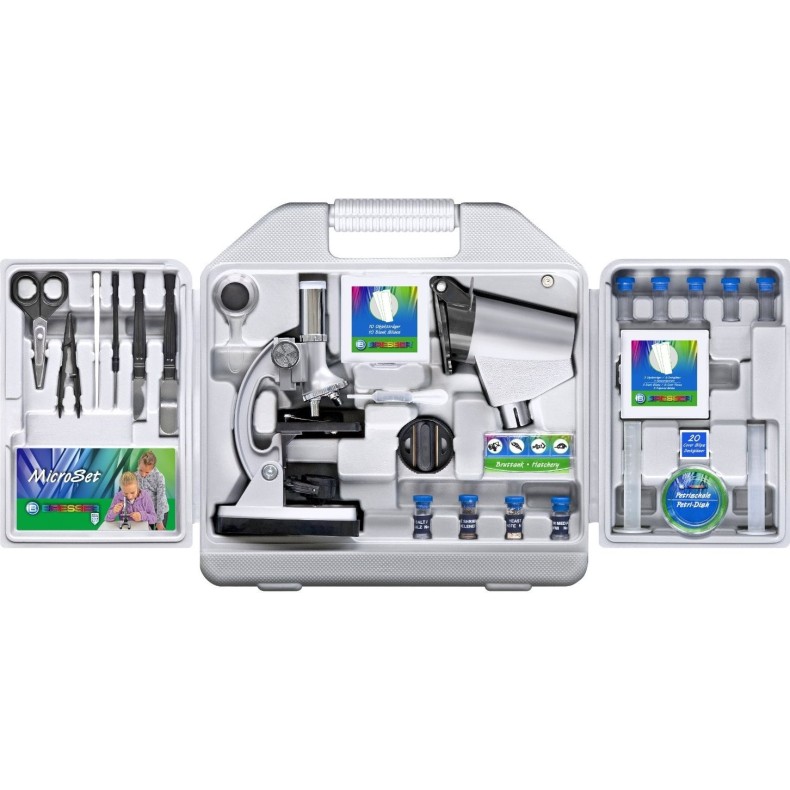 Kit microscopio Bresser Biotar DLX... Kit microscopio Bresser Biotar DLX...