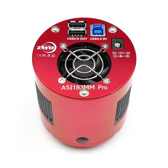 Cámara CMOS ZWO ASI 183MM Pro Mono refrigerada