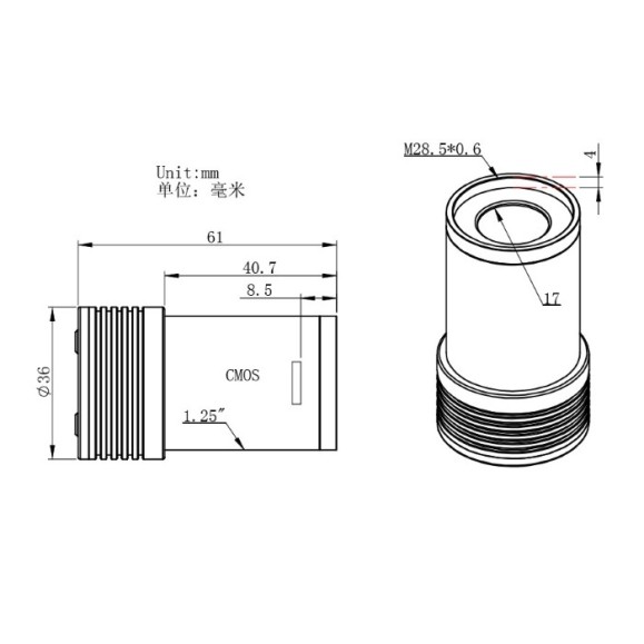 Cámara CMOS ZWO ASI 174 Mini