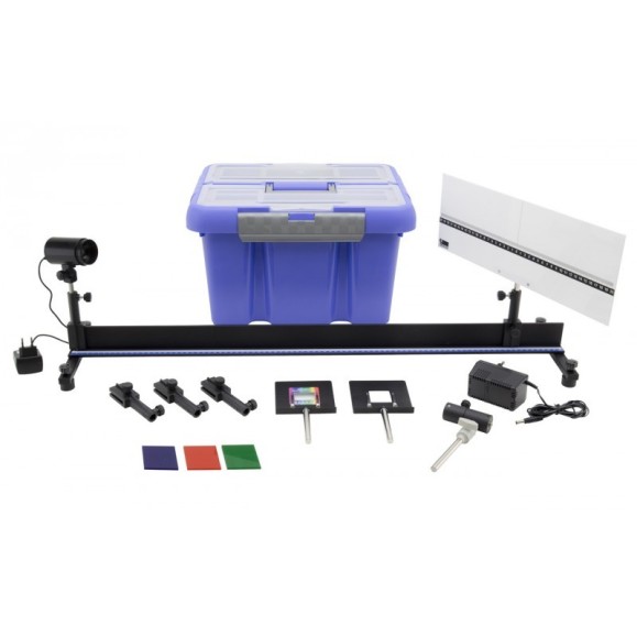 Equipo para el estudio de las longitudes de onda de la luz blanca OPTIKA SCIENCE