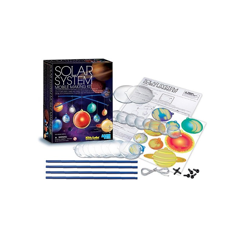 Glow Solar System Mobile Making Kit 4M Glow Solar System Mobile Making Kit 4M