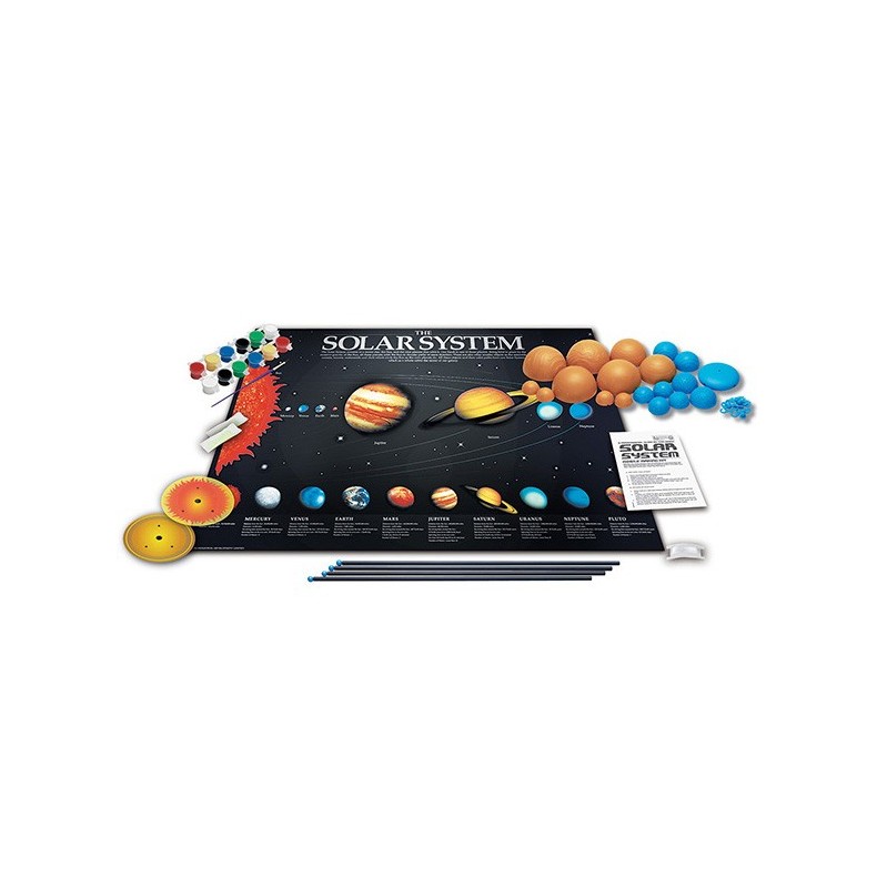 3D Solar System Model Making Kit 4M