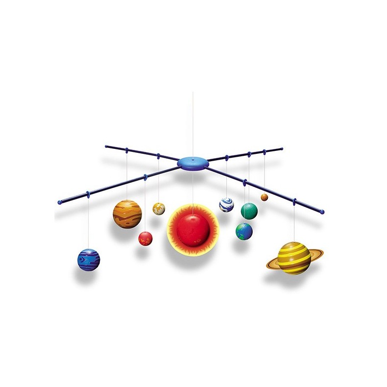 3D Solar System Model Making Kit 4M