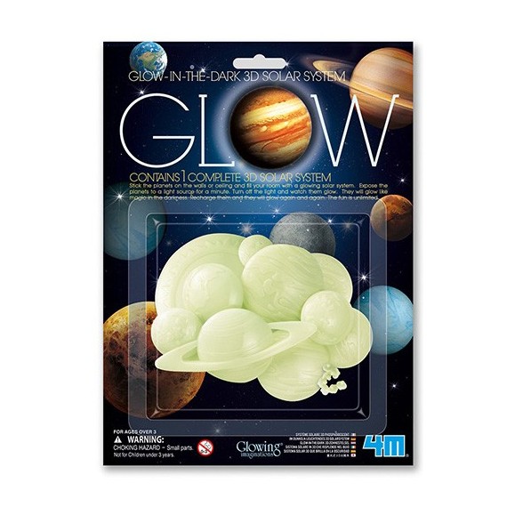 Glow 3D Solar System 4M