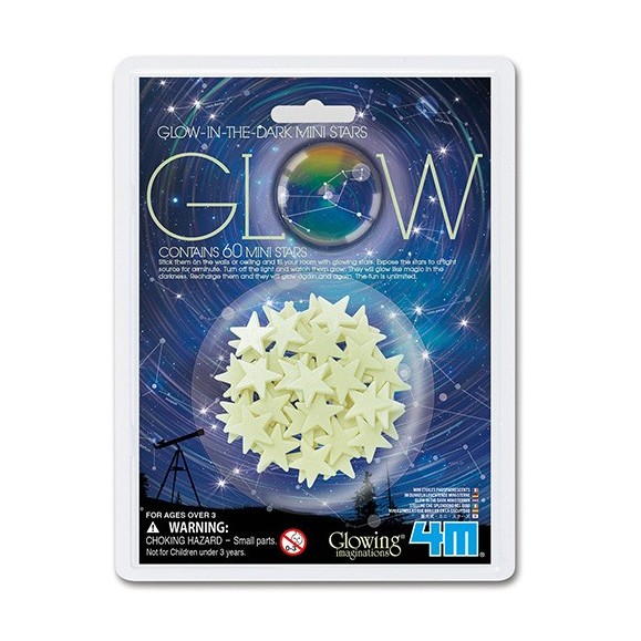 Glow Mini Stars 4M