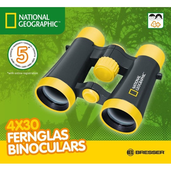 Prismático National Geographic para niños 4x30mm