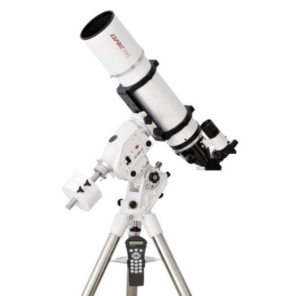 Telescopio refractor apocromático Sky-Watcher Esprit 120ED Pro triplete sobre AZ-EQ6 Pro Go-To