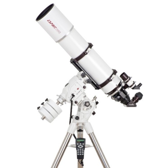 Telescopio refractor apocromático Sky-Watcher Esprit 150ED Pro triplete sobre AZ-EQ6 Pro Go-To
