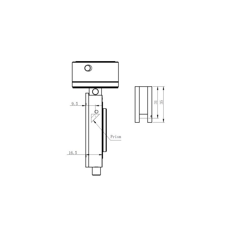 Guía radial fuera de eje OAG ZWO para... Guía radial fuera de eje OAG ZWO para...