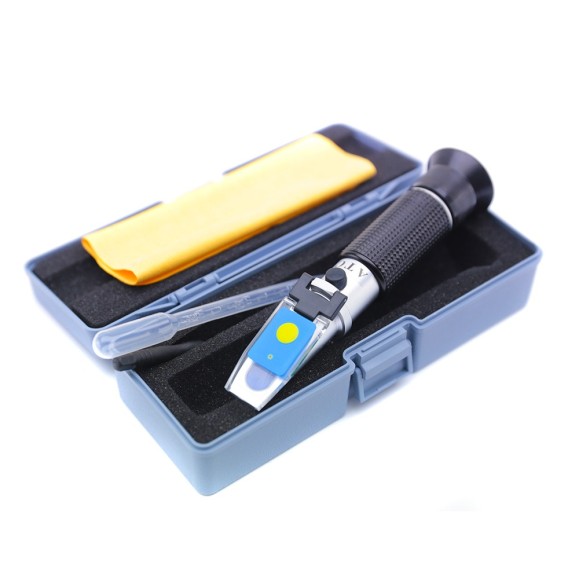 Refractómetro de mano OPTIKA HR-160 para orina y proteína